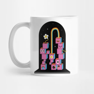 Groovy Cube Portal to another galaxy Mug